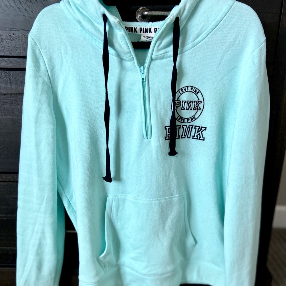 PINK Half-zip Hoodie